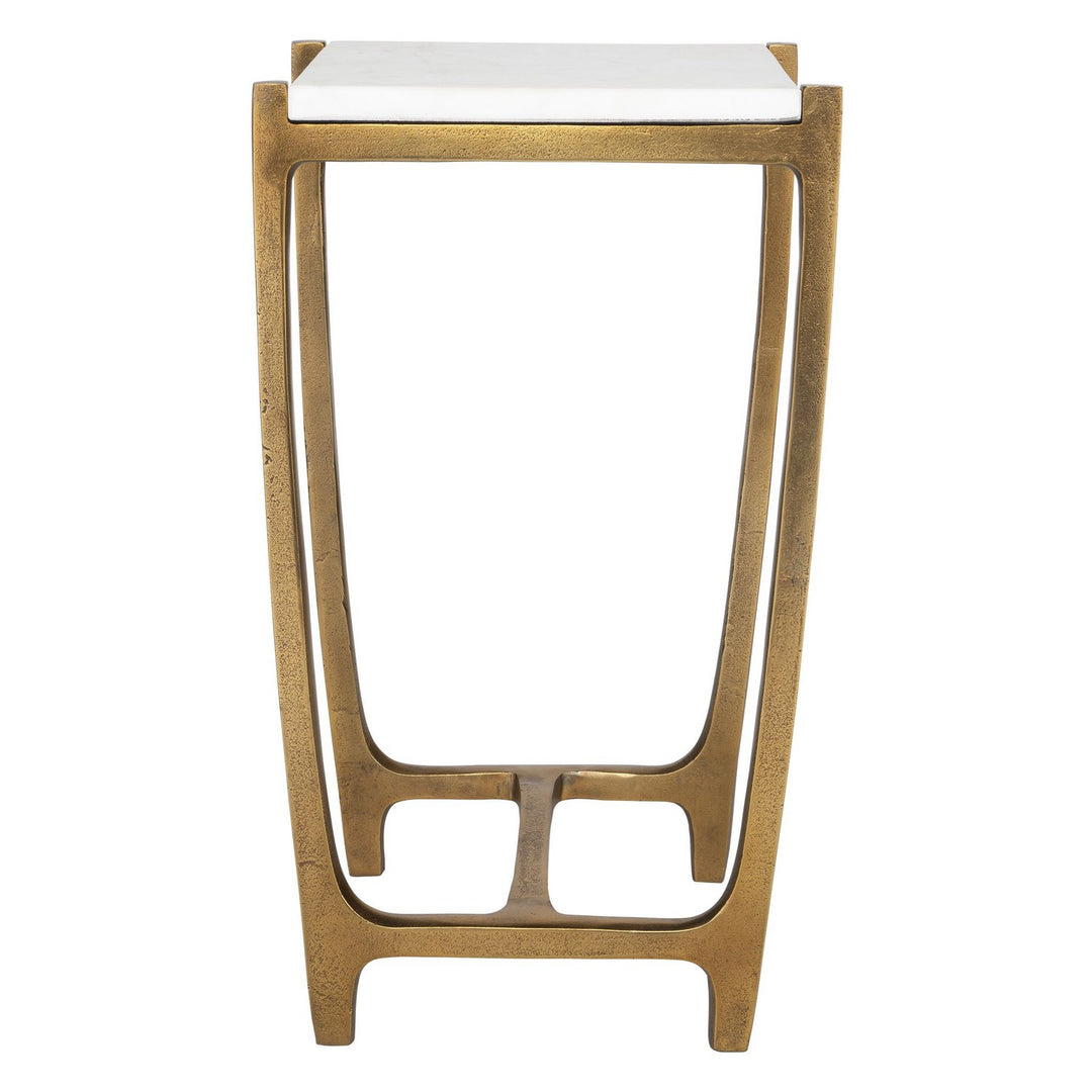 Affinity Accent Table in Antique Gold - available from The Lighting Shoppe, trusted by Canadian homeowners