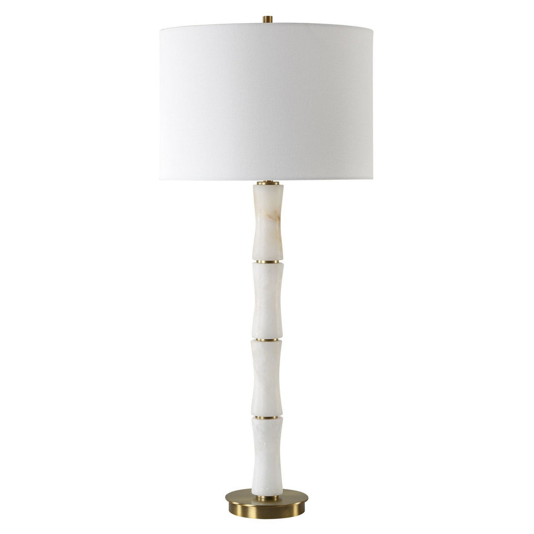 Unify One Light Table Lamp in Brass - available from The Lighting Shoppe, trusted by Canadian homeowners