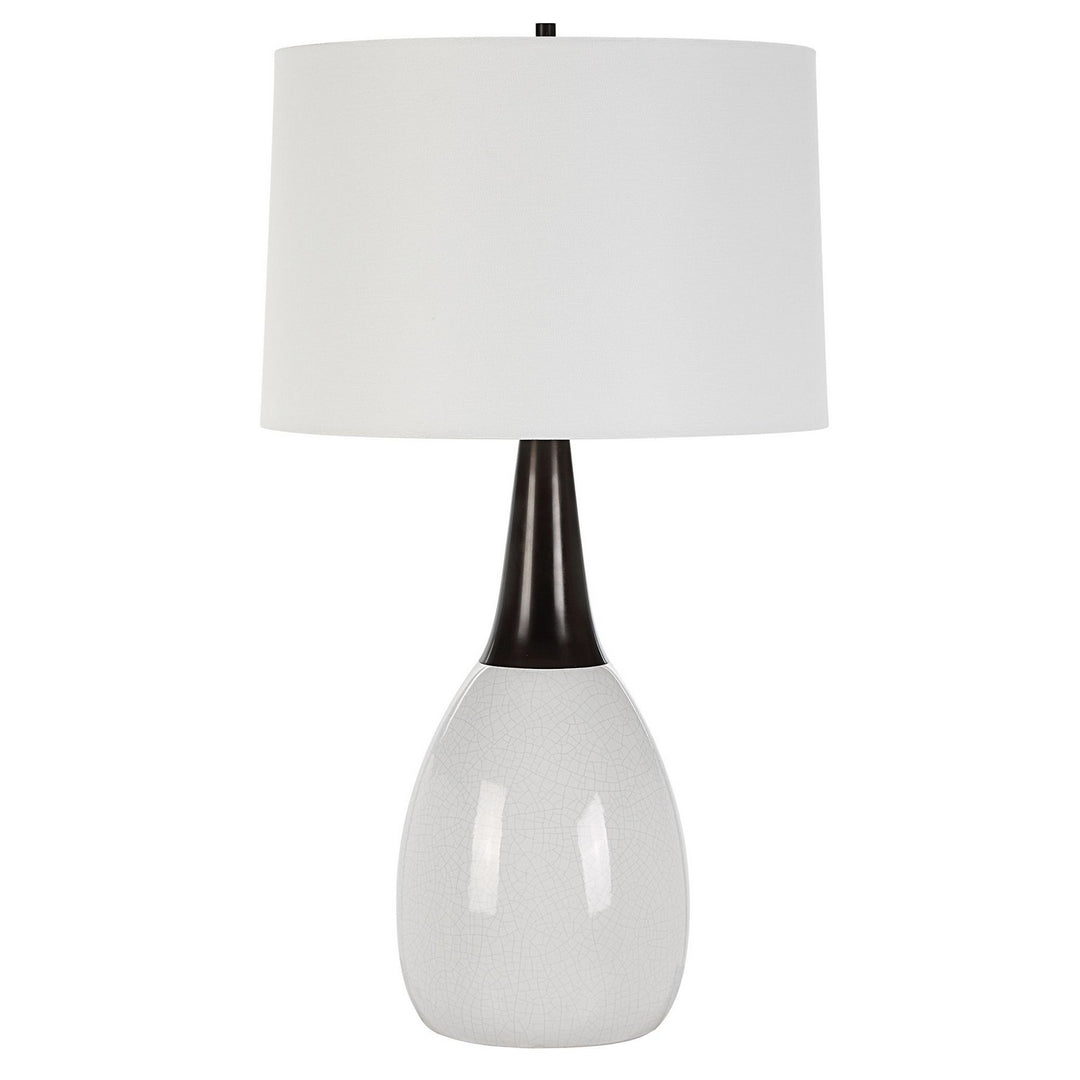 Fralin One Light Table Lamp in Black Iron - available from The Lighting Shoppe, trusted by Canadian homeowners
