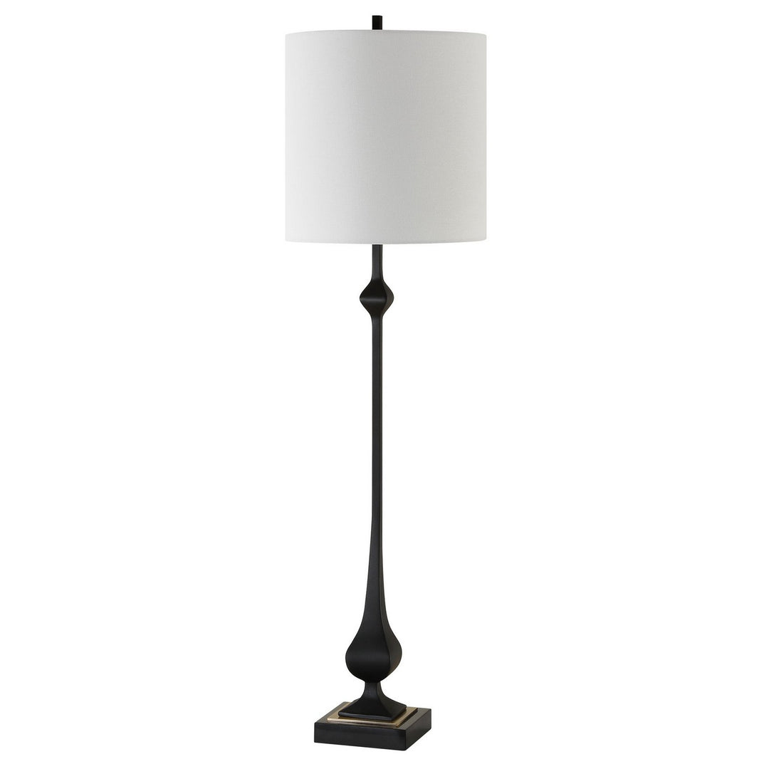 Hightower One Light Buffet Lamp in Antique Brass - available from The Lighting Shoppe, trusted by Canadian homeowners