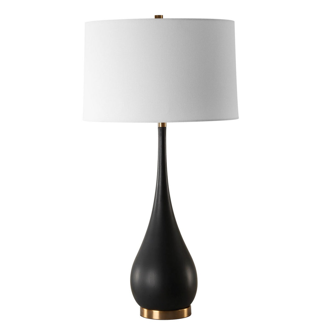Nocturnal One Light Table Lamp in Brass - available from The Lighting Shoppe, trusted by Canadian homeowners