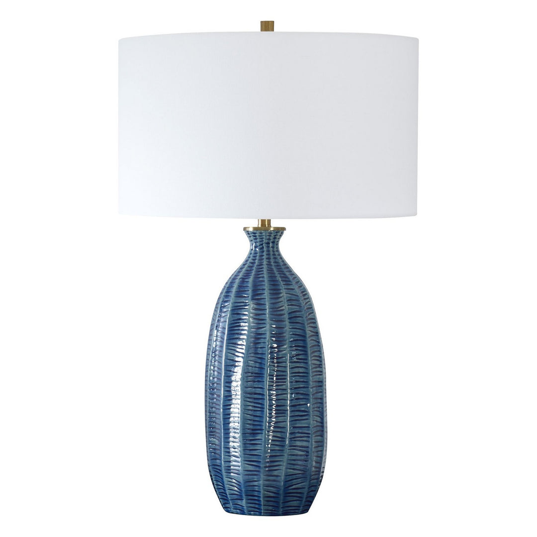 Bixby One Light Table Lamp in Antique Brass - available from The Lighting Shoppe, trusted by Canadian homeowners