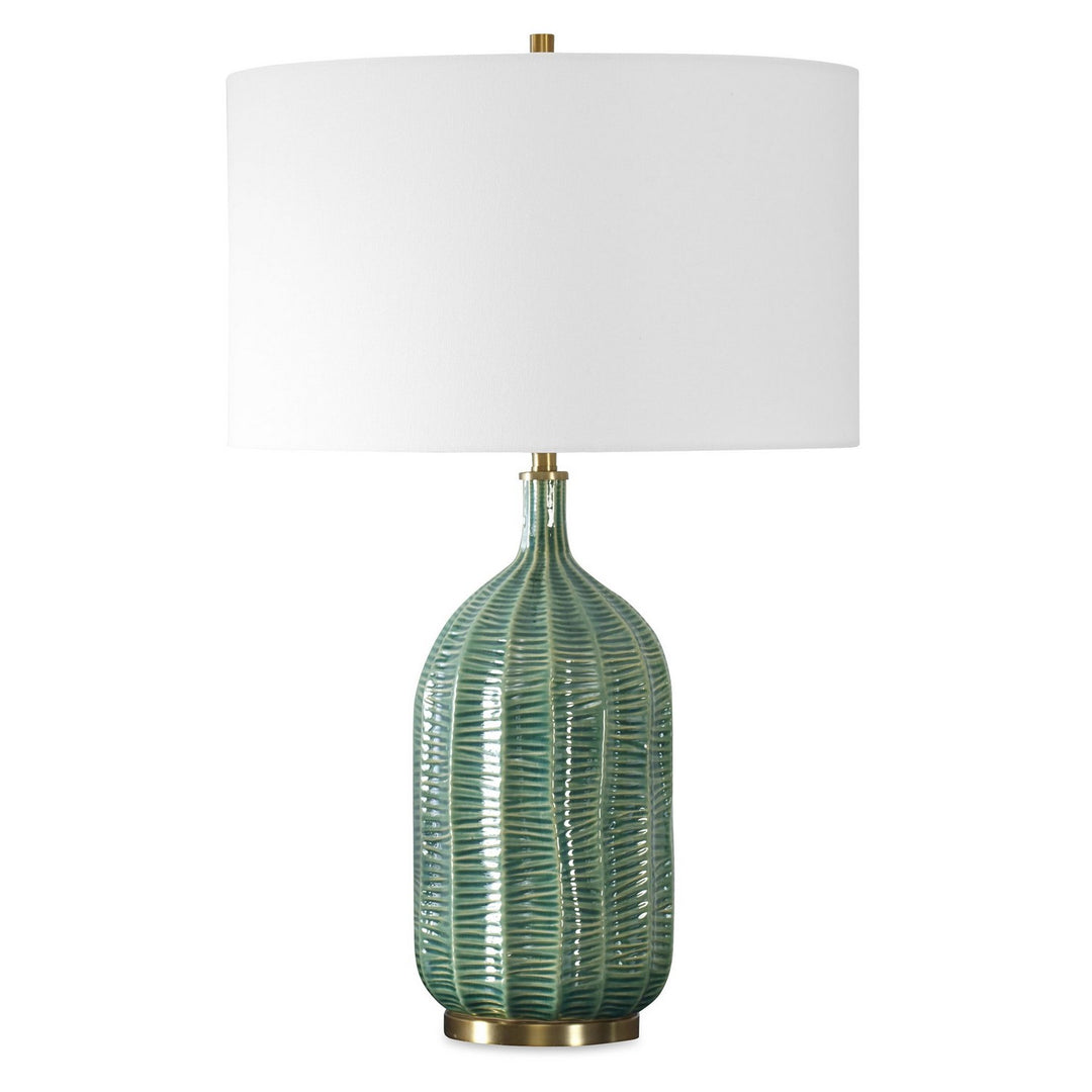 Bixby One Light Table Lamp in Antique Brass - available from The Lighting Shoppe, trusted by Canadian homeowners