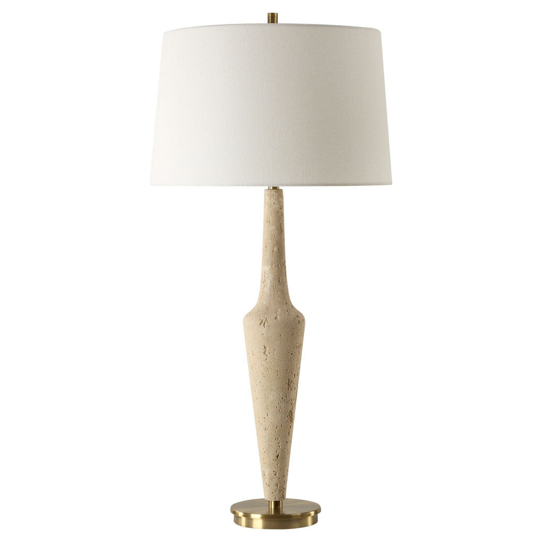 Juliet One Light Table Lamp in Antique Brass - available from The Lighting Shoppe, trusted by Canadian homeowners