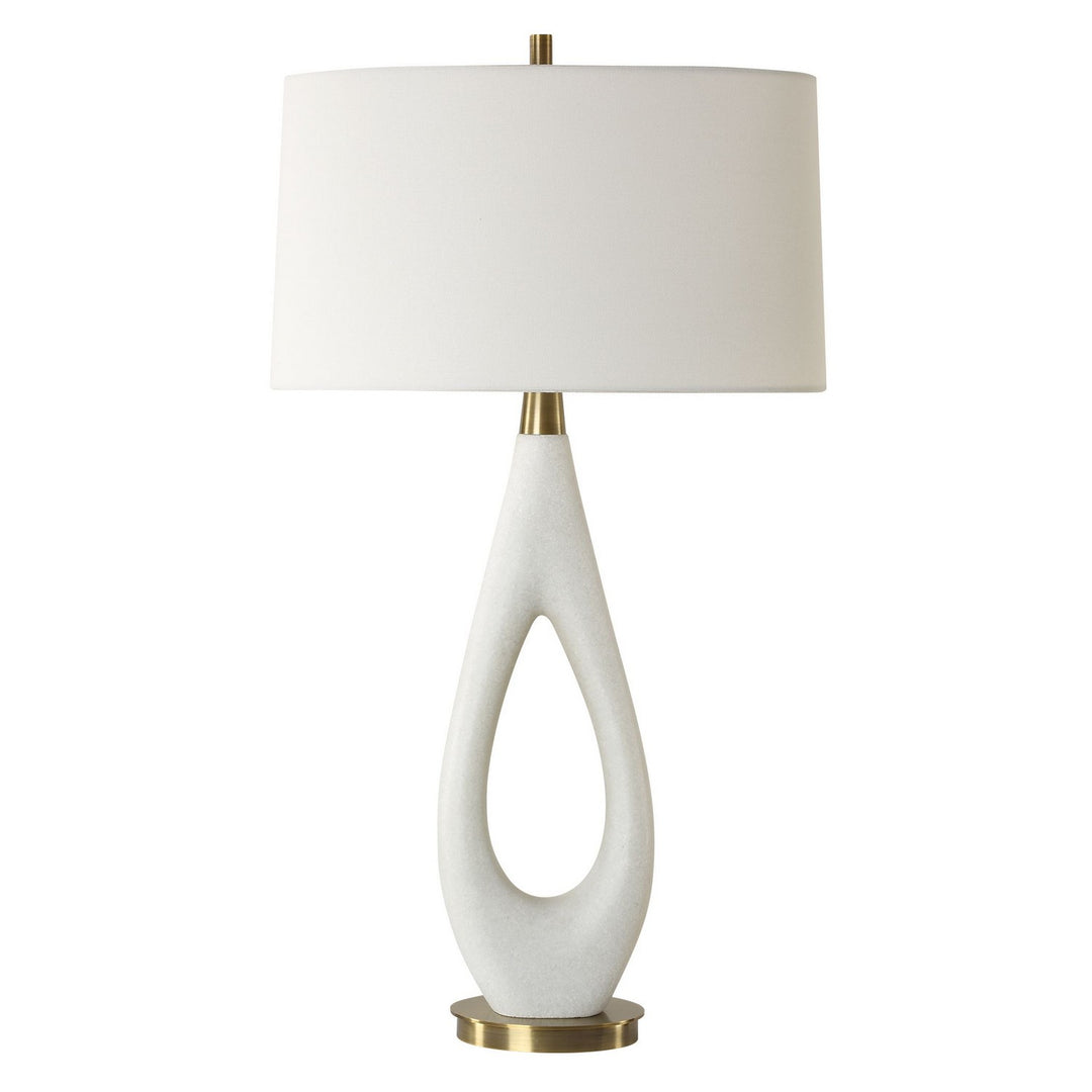 Promenade One Light Table Lamp in Antique Brass - available from The Lighting Shoppe, trusted by Canadian homeowners