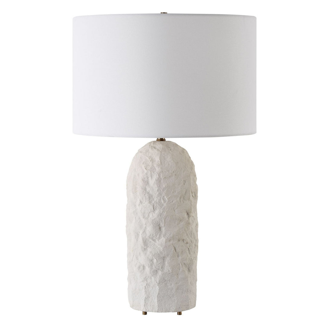 Vieste One Light Table Lamp in Brushed Antique Brass - available from The Lighting Shoppe, trusted by Canadian homeowners
