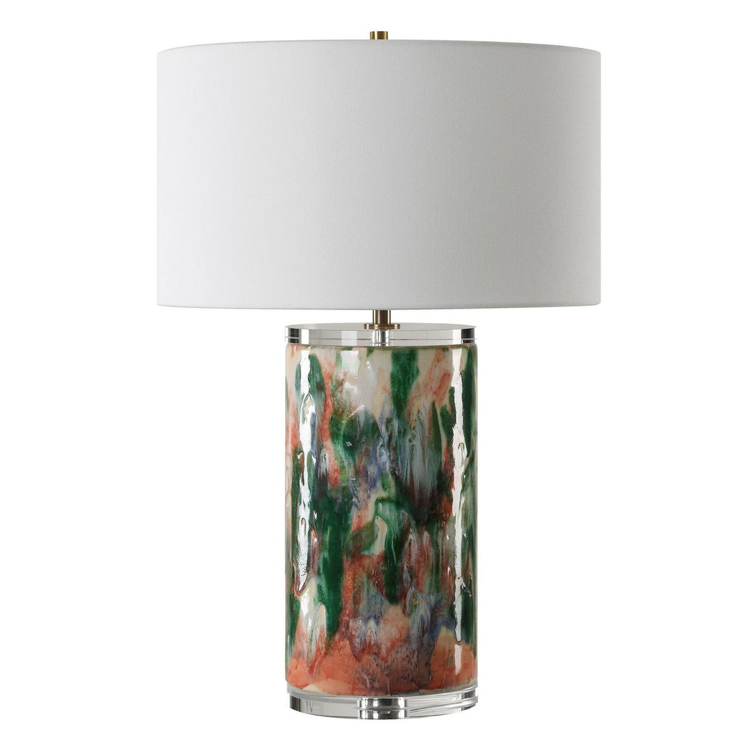 Verdant One Light Table Lamp in Brass - available from The Lighting Shoppe, trusted by Canadian homeowners