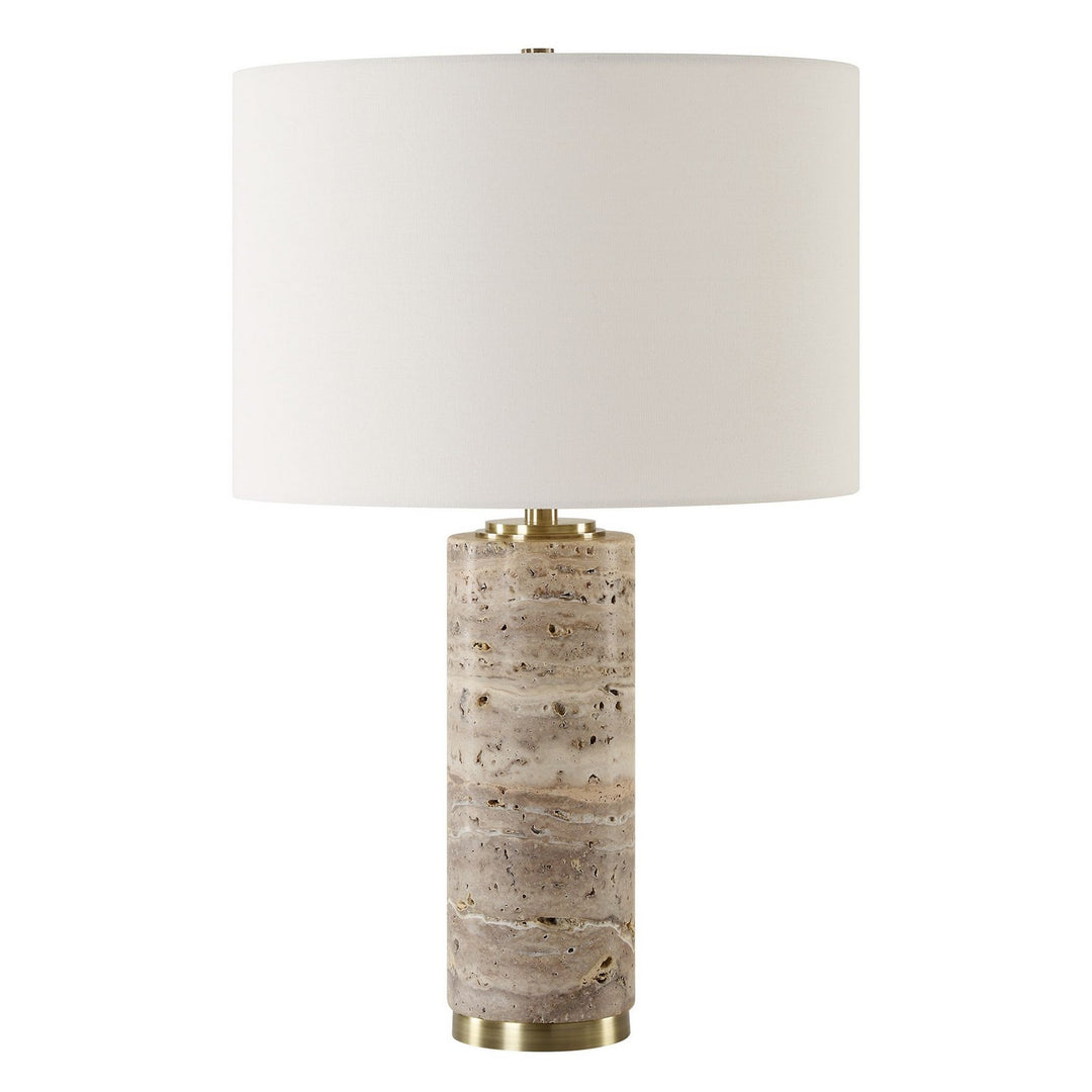 Cortado One Light Table Lamp in Antique Brass - available from The Lighting Shoppe, trusted by Canadian homeowners