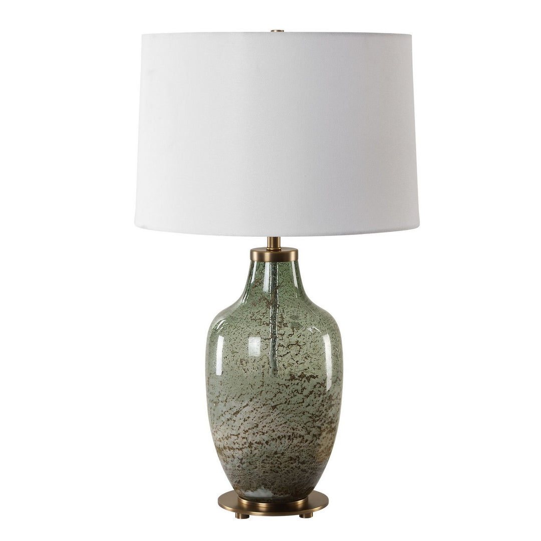 Chianti One Light Table Lamp in Antique Brass - available from The Lighting Shoppe, trusted by Canadian homeowners