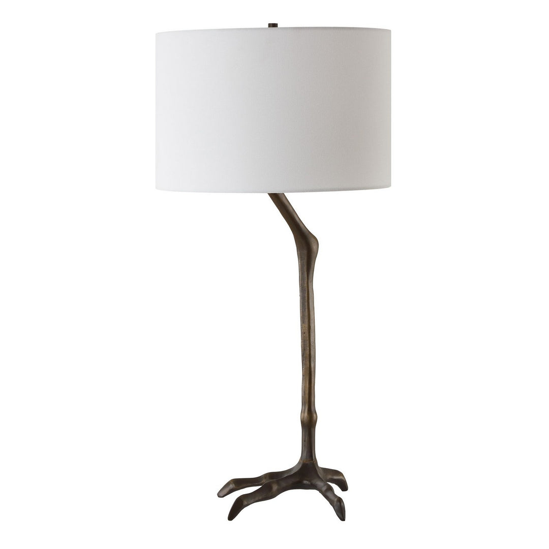 Perch One Light Table Lamp in Antique Bronze - available from The Lighting Shoppe, trusted by Canadian homeowners