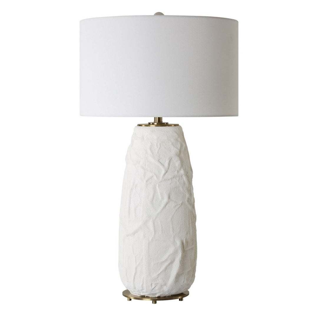 Vida One Light Table Lamp in Brushed Brass - available from The Lighting Shoppe, trusted by Canadian homeowners