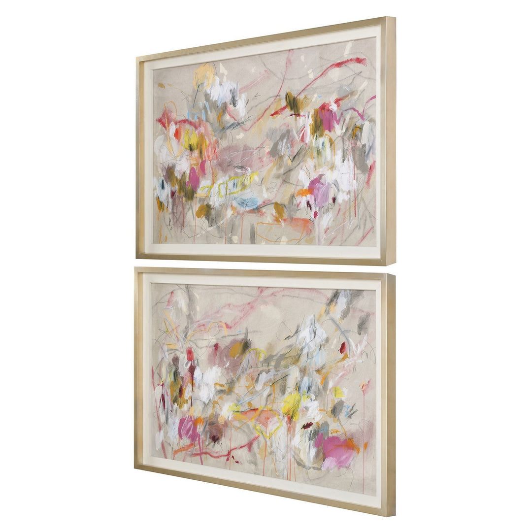 Metropolitan Rush Wall Art in Brushed Champagne Silver - available from The Lighting Shoppe, trusted by Canadian homeowners