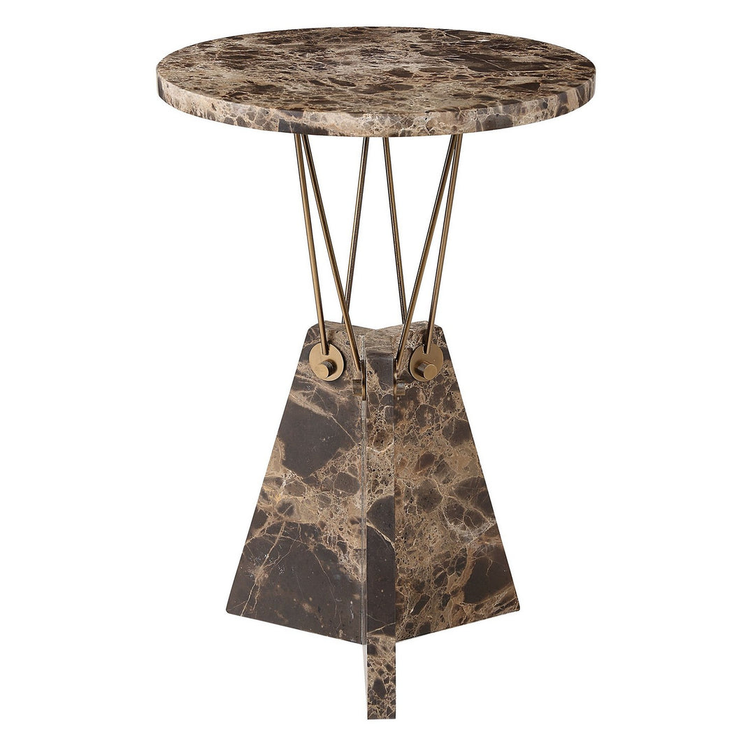 Levitate Accent Table in Brass - available from The Lighting Shoppe, trusted by Canadian homeowners