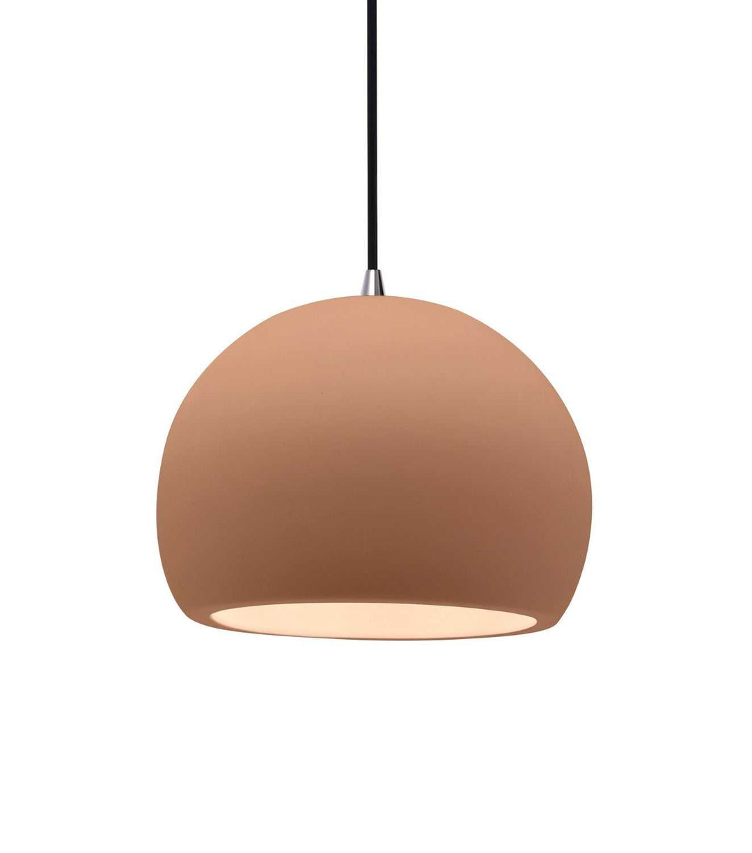Radiance One Light Pendant in Adobe Justice Designs