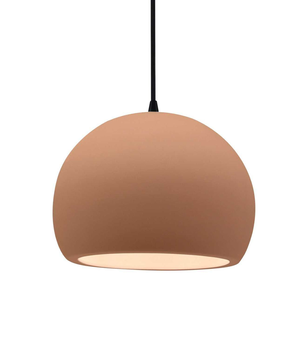 Radiance One Light Pendant in Adobe Justice Designs
