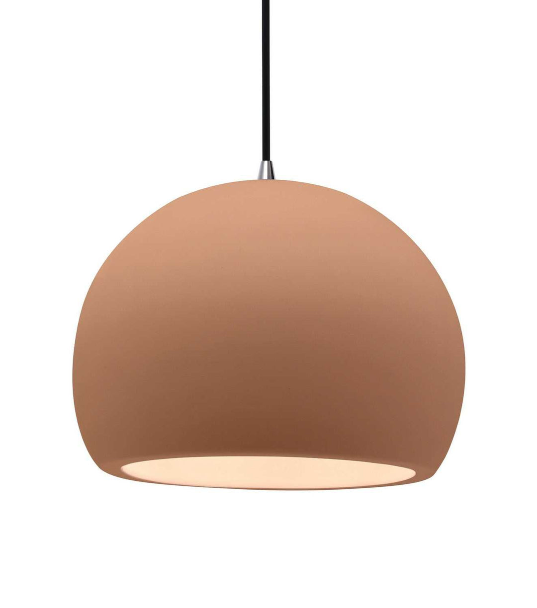 Radiance One Light Pendant in Adobe Justice Designs