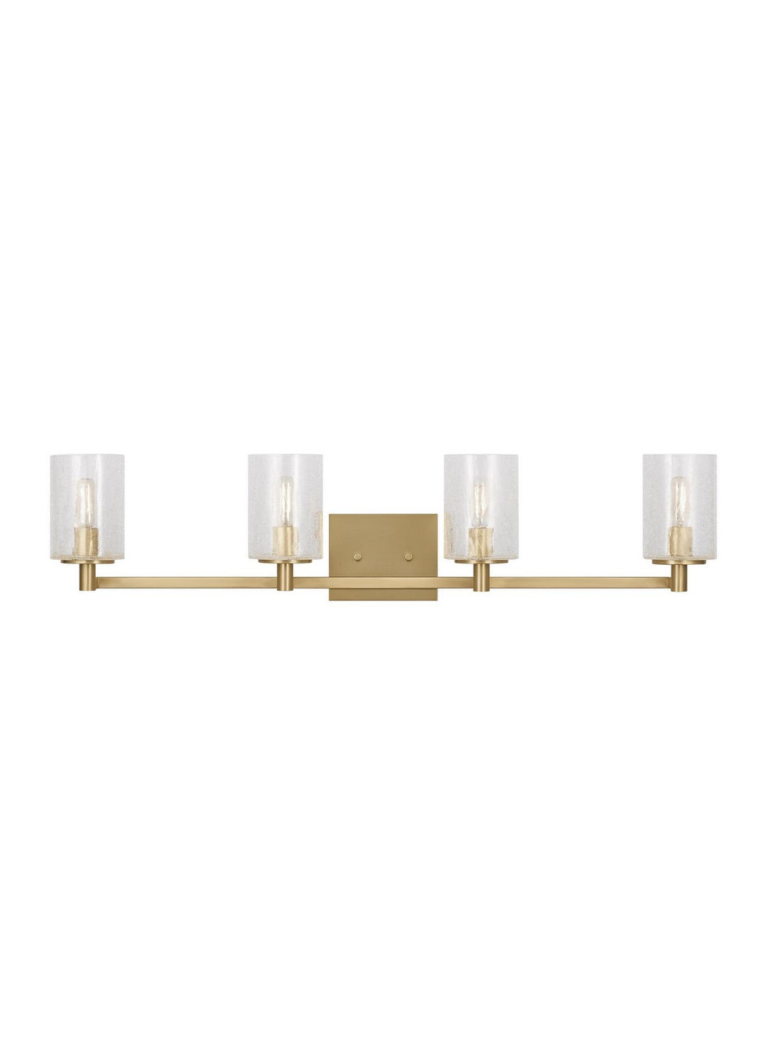 Generation Lighting Canada - GLV1034SB - Four Light Wall / Bath - Parker - Satin Brass