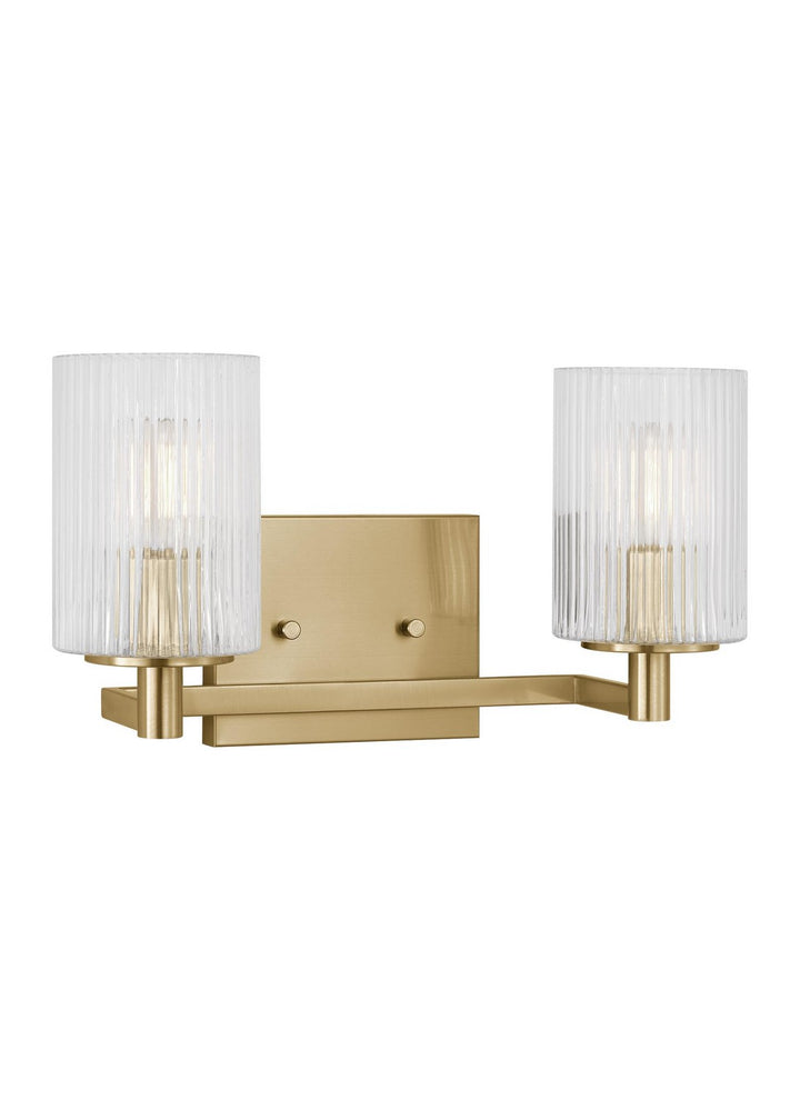 Generation Lighting Canada - GLV1042SB - Two Light Wall / Bath - Lando - Satin Brass