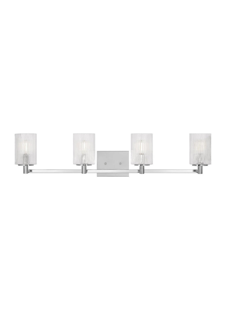 Generation Lighting Canada - GLV1044CH - Four Light Wall / Bath - Lando - Chrome