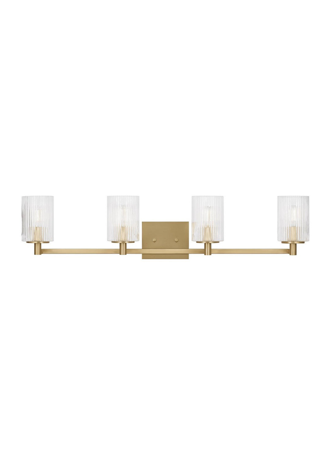 Generation Lighting Canada - GLV1044SB - Four Light Wall / Bath - Lando - Satin Brass