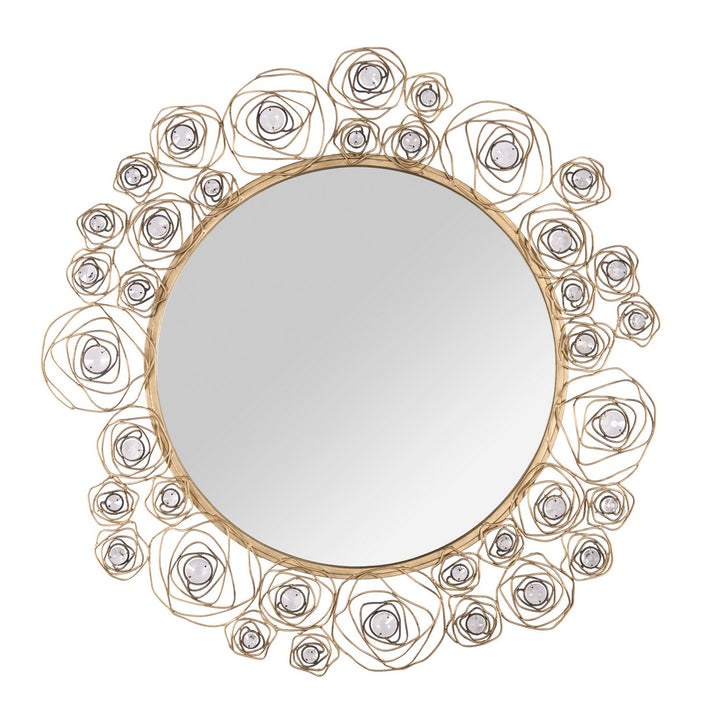 Ethereal Rose Mirror in Havana Gold Ombre - available from The Lighting Shoppe, trusted by Canadian homeowners