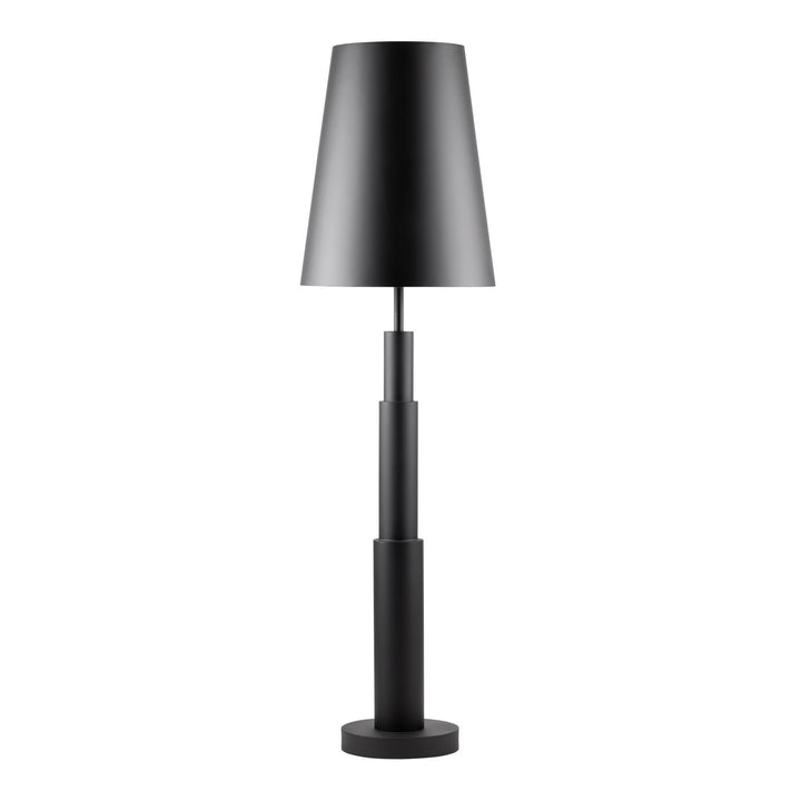Giustino Six Light Floor Lamp in Matte Black - available from The Lighting Shoppe, trusted by Canadian homeowners