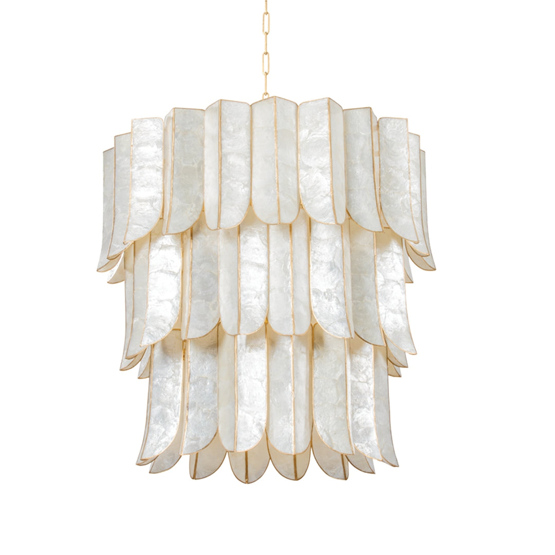 Corbett Lighting Canada - 365-32-VGL - 16 Light Chandelier - Cartagena - Vintage Gold Leaf