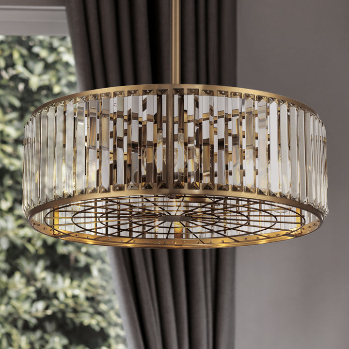Savoy House - 23-FD-245-322 - LED Fan D'Lier - Janus - Warm Brass