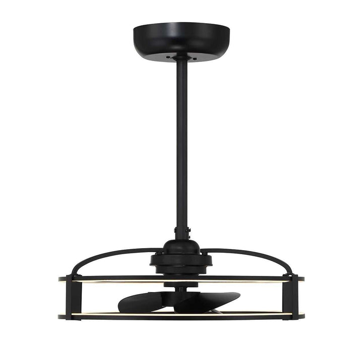 Vesta LED Fan D'Lier in Matte Black Savoy House