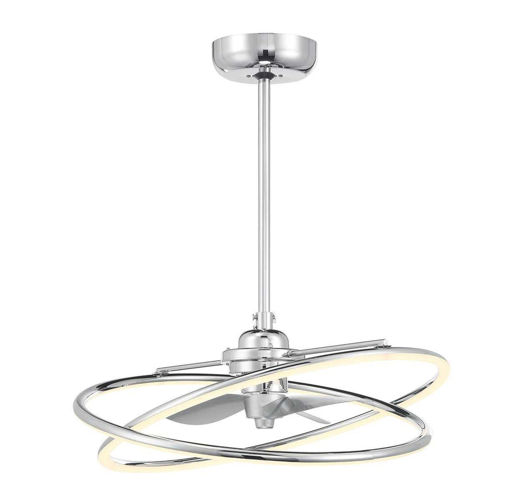 Dorado LED Fan D'Lier in Polished Chrome Savoy House