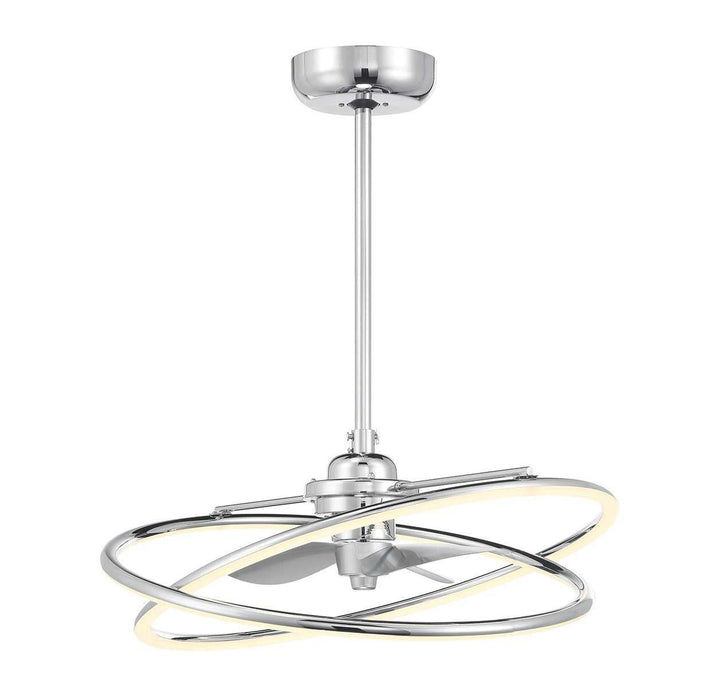 Dorado LED Fan D'Lier in Polished Chrome Savoy House