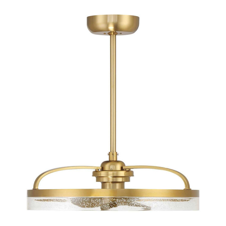 Lyria LED Fan D'Lier in Warm Brass Savoy House