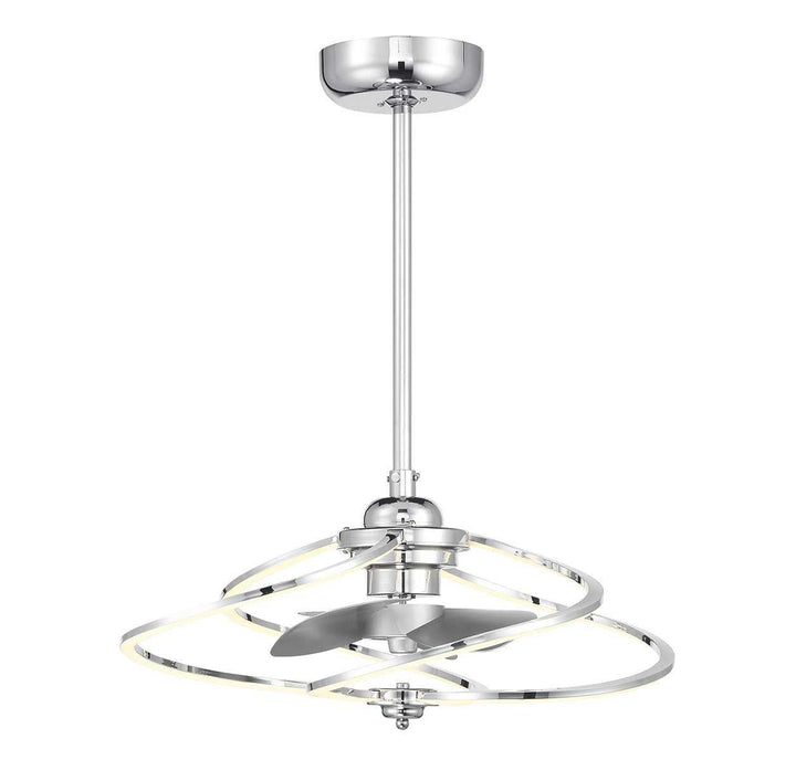 Hydra LED Fan D'Lier in Polished Chrome Savoy House