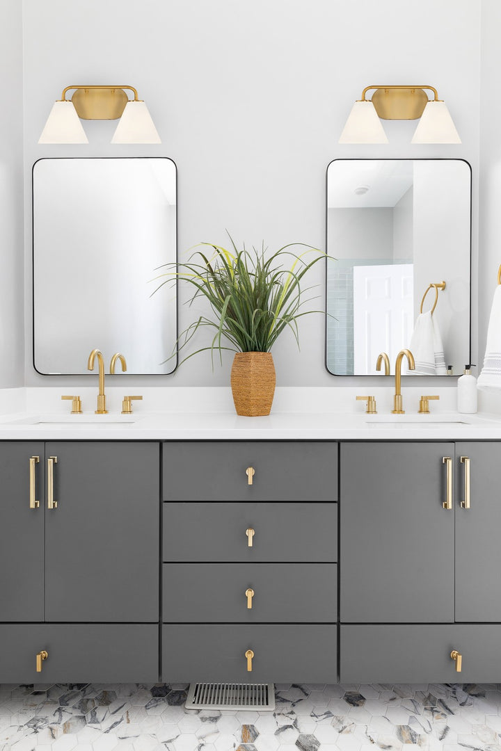 Savoy House - 8-2988-2-322 - Two Light Bathroom Vanity - Blair - Warm Brass