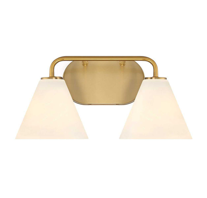 Savoy House - 8-2988-2-322 - Two Light Bathroom Vanity - Blair - Warm Brass