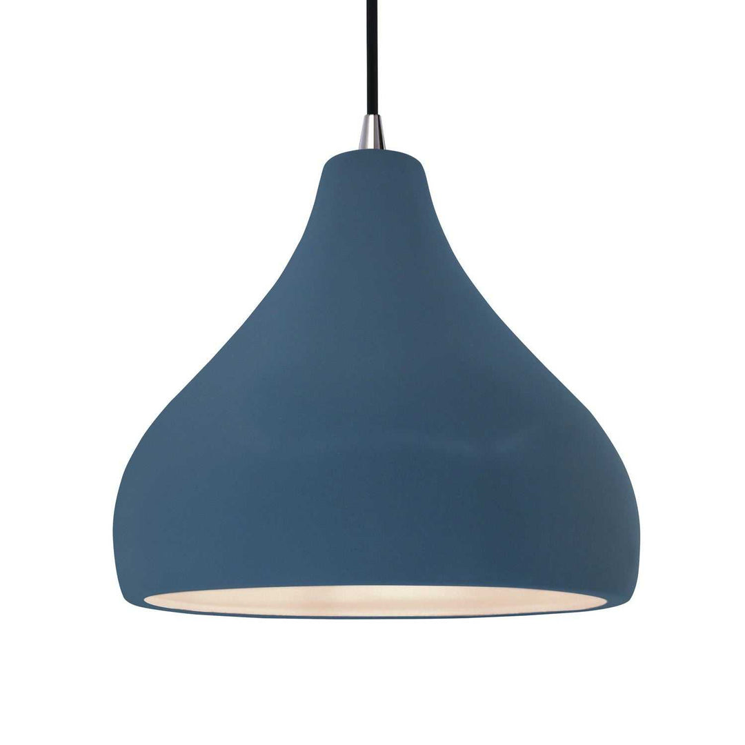 Radiance One Light Pendant in Midnight Sky Justice Designs