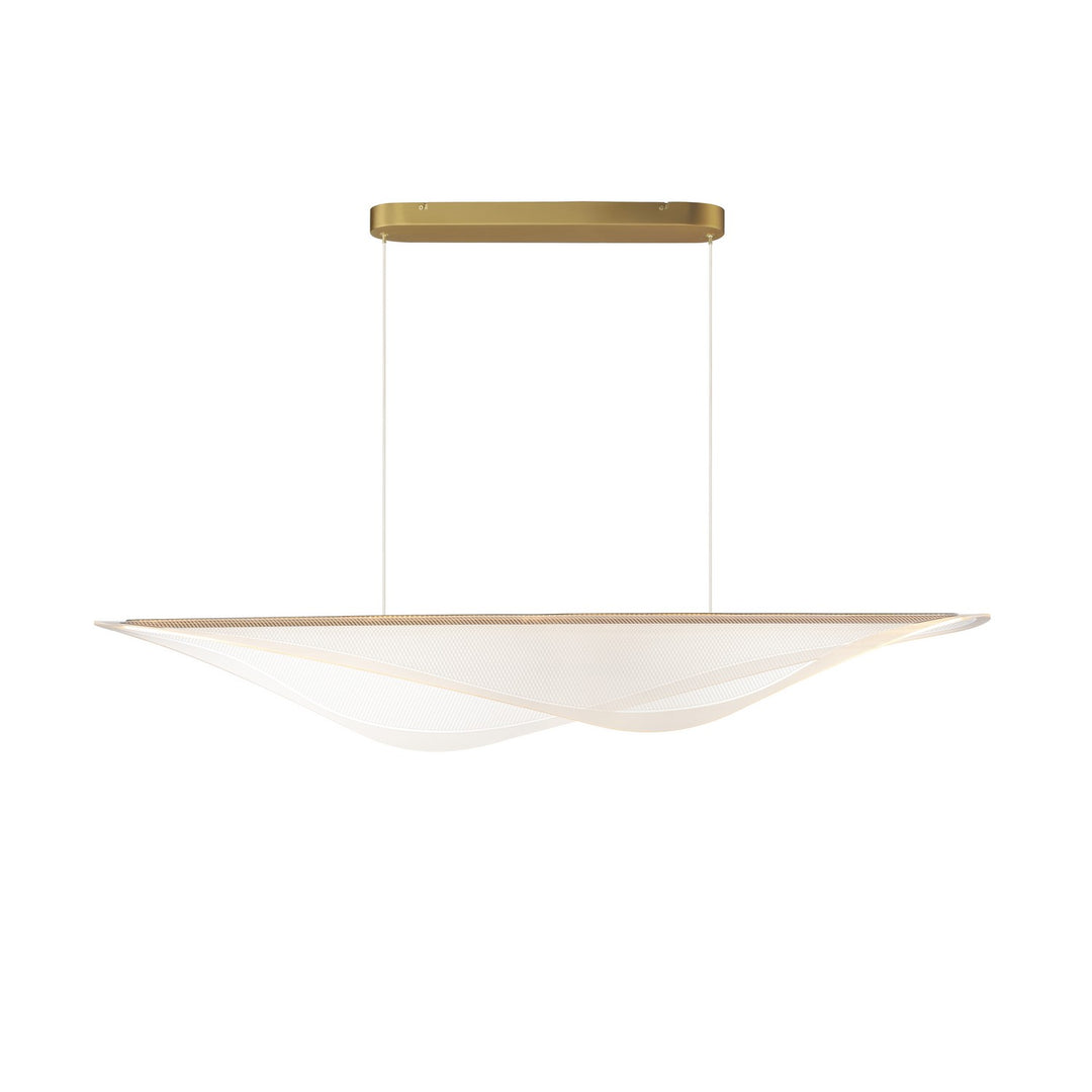 ET2 - E24716-144GLD - LED Linear Pendant - Manta - Gold