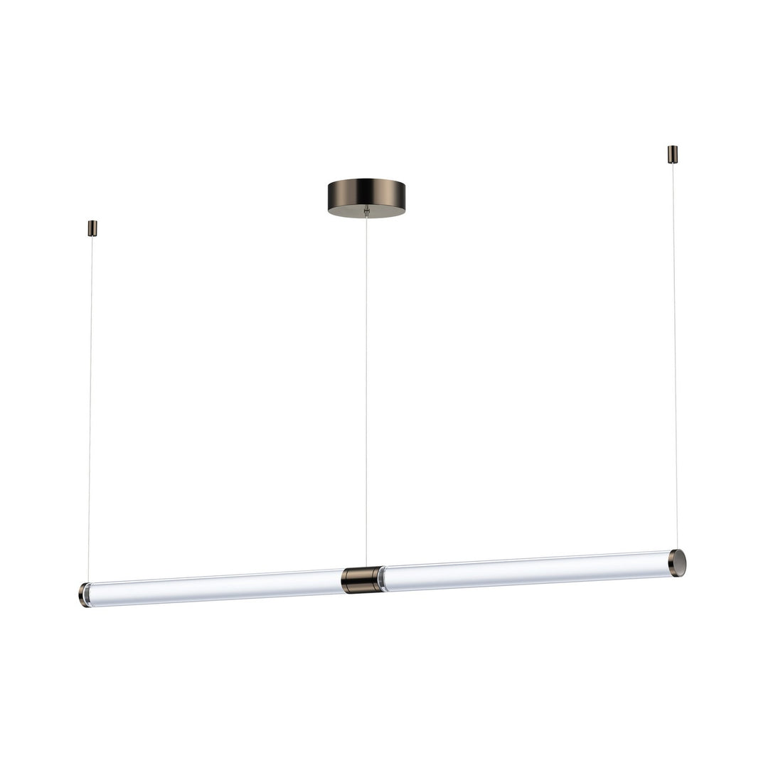 ET2 - E24835-75GM - LED Linear Pendant - Vanish - Gunmetal