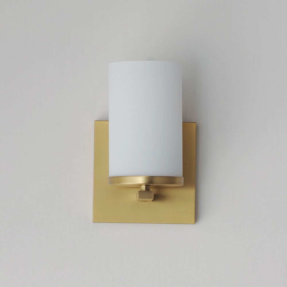 Maxim - 10281SWSBR - One Light Wall Sconce - Lateral - Satin Brass