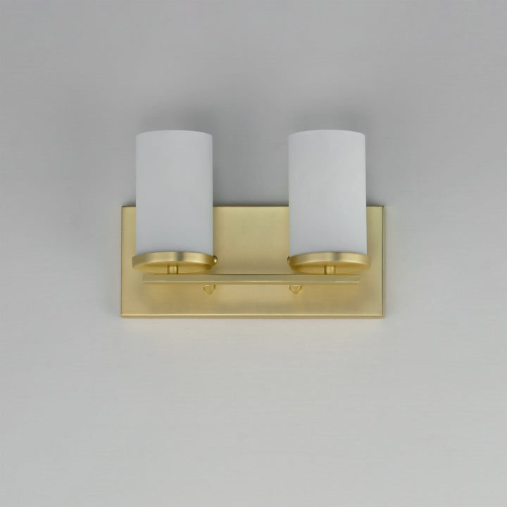 Maxim - 10282SWSBR - Two Light Bath Vanity - Lateral - Satin Brass