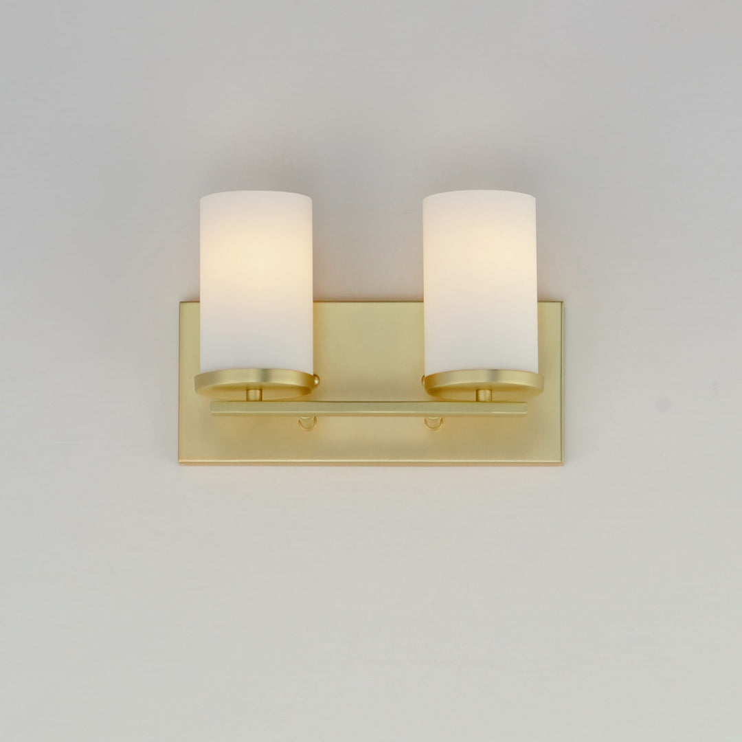 Maxim - 10282SWSBR - Two Light Bath Vanity - Lateral - Satin Brass