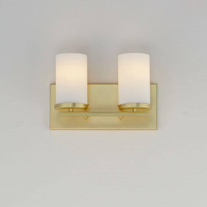 Maxim - 10282SWSBR - Two Light Bath Vanity - Lateral - Satin Brass