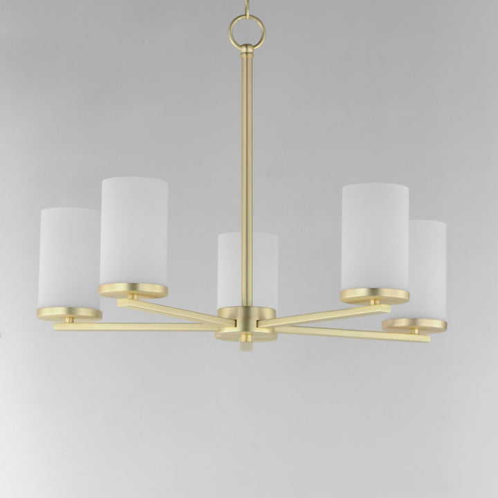 Maxim - 10286SWSBR - Five Light Pendant - Lateral - Satin Brass