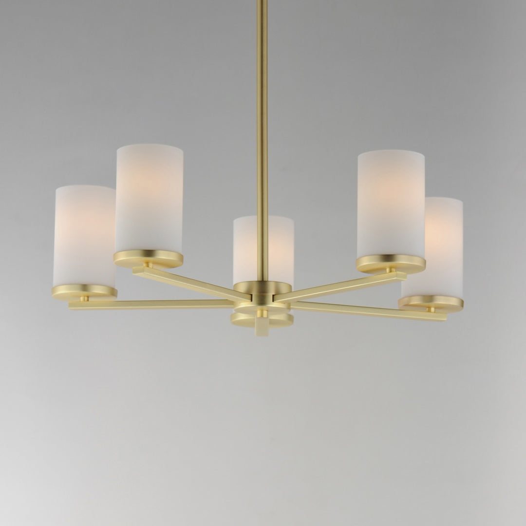 Maxim - 10286SWSBR - Five Light Pendant - Lateral - Satin Brass