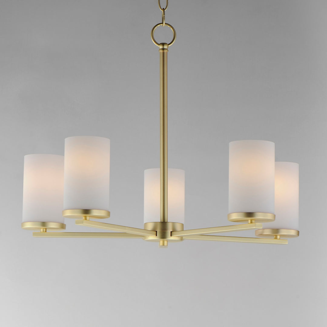 Maxim - 10286SWSBR - Five Light Pendant - Lateral - Satin Brass