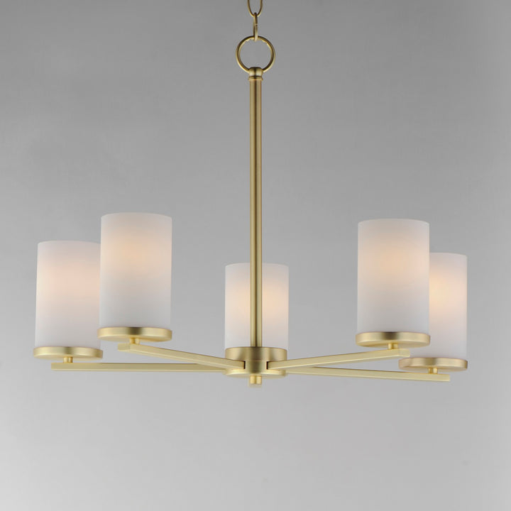 Maxim - 10286SWSBR - Five Light Pendant - Lateral - Satin Brass