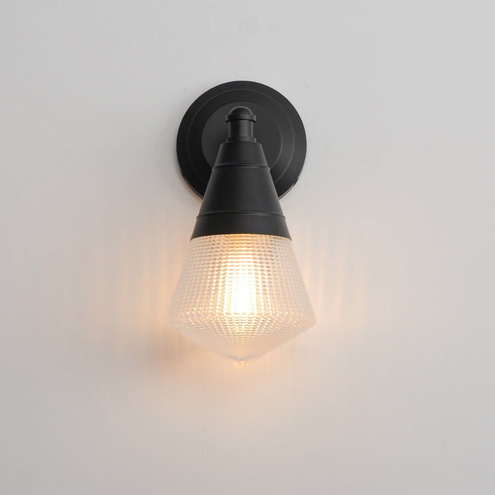 Maxim - 10391PRBK - One Light Wall Sconce - Hargreaves - Black