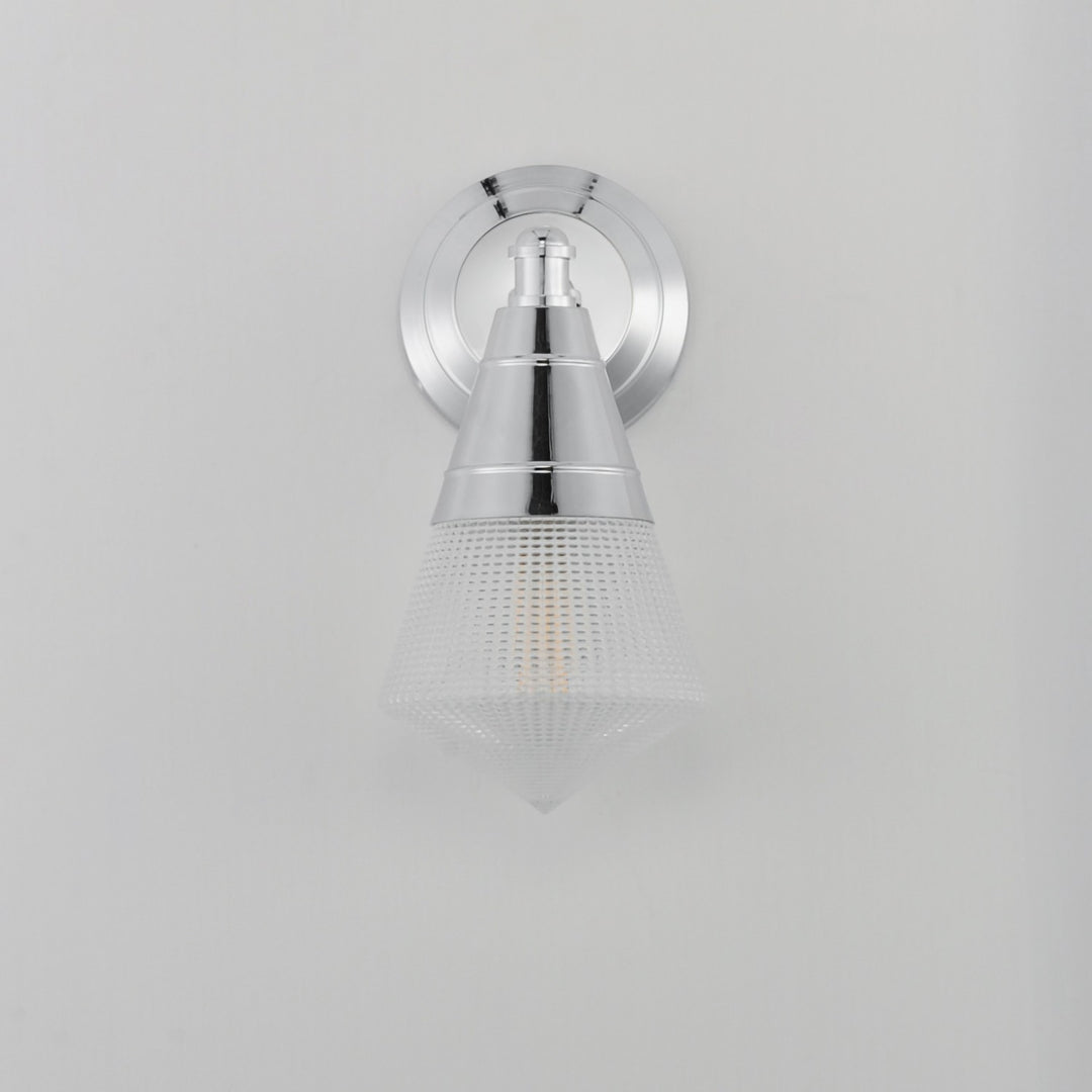 Maxim - 10391PRPC - One Light Wall Sconce - Hargreaves - Polished Chrome