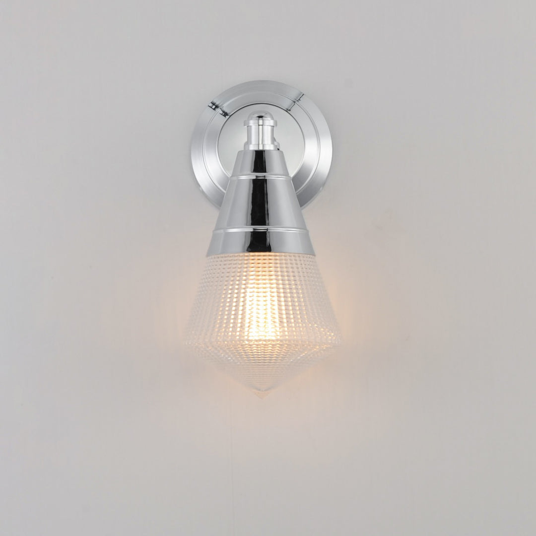 Maxim - 10391PRPC - One Light Wall Sconce - Hargreaves - Polished Chrome