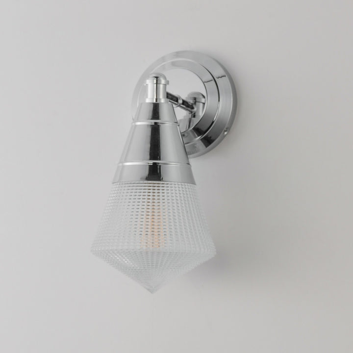 Maxim - 10391PRPC - One Light Wall Sconce - Hargreaves - Polished Chrome